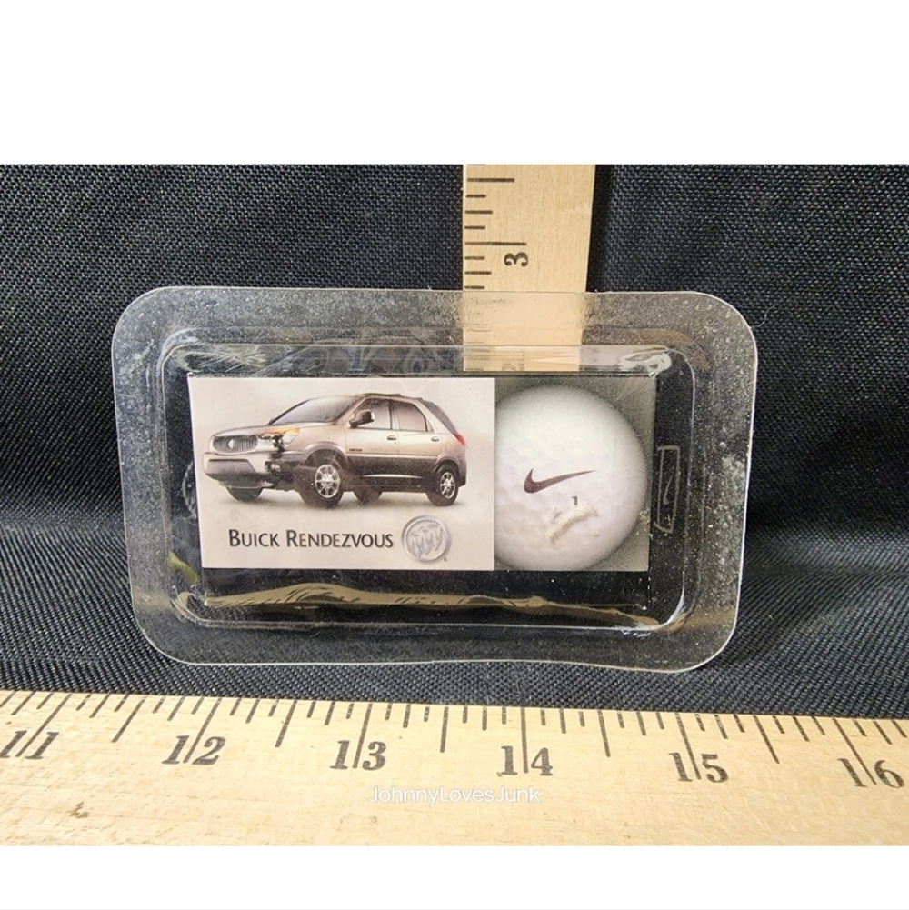 Vintage Car Advertising Buick Rendezvous Nike Golf Balls New In Box